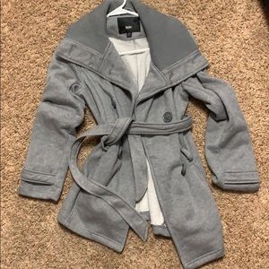 Grey coat